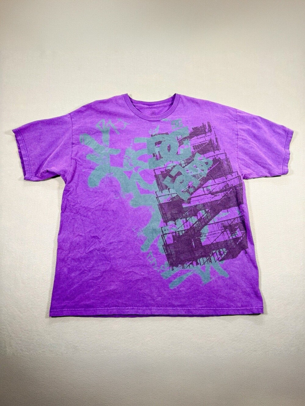 DC Shoes Graphic Men's Purple Tee L